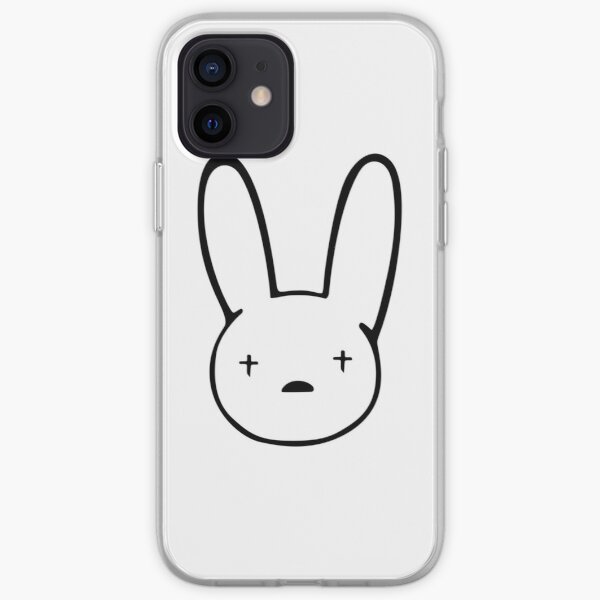 Bad Bunny Sticker Best Quality - Bad Bunny Logo Decal x100PRE iPhone Soft Case RB3107 product Offical Bad Bunny Merch