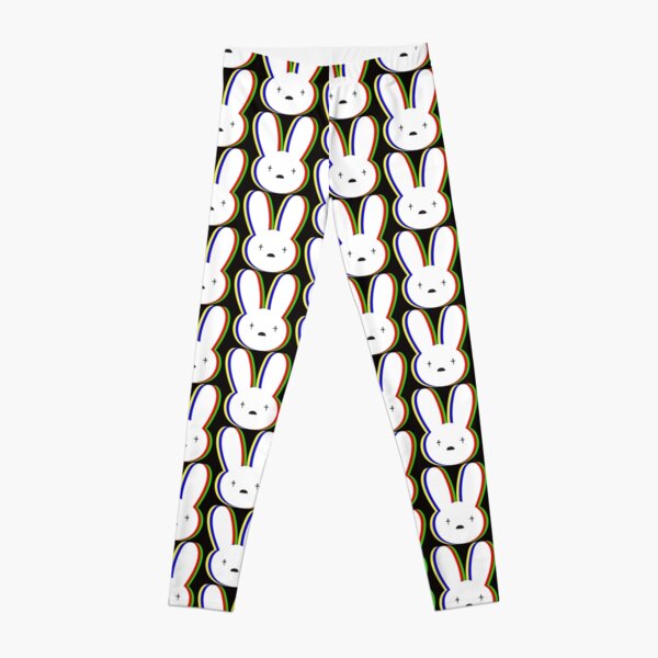 Bad Bunny Pattern Leggings RB3107 product Offical Bad Bunny Merch