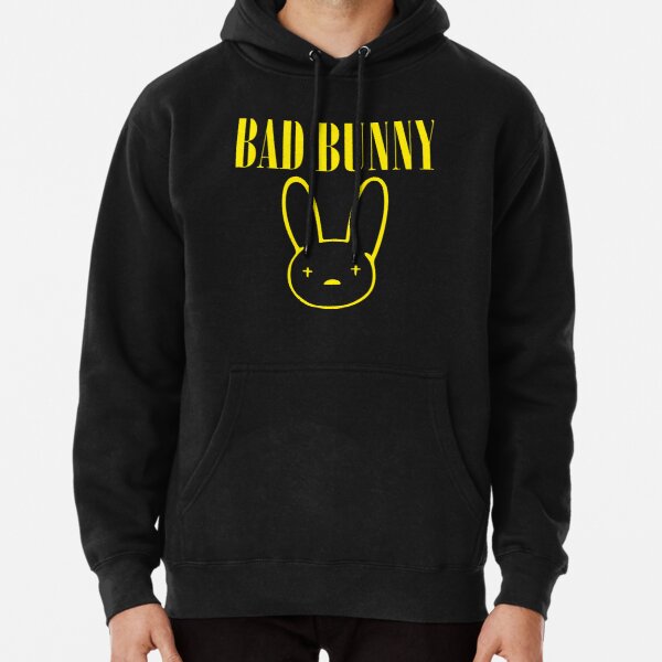 Bad Bunny Nirvana Pullover Hoodie RB3107 product Offical Bad Bunny Merch