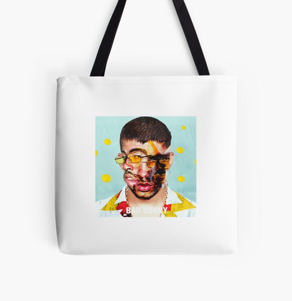 Bad Bunny Collage All Over Print Tote Bag RB3107 product Offical Bad Bunny Merch
