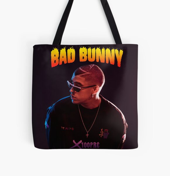x100 pre bad bunny tour 2019 bedakan All Over Print Tote Bag RB3107 product Offical Bad Bunny Merch