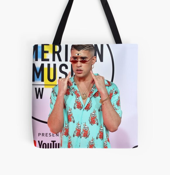 BAD BUNNY AWARDS All Over Print Tote Bag RB3107 product Offical Bad Bunny Merch