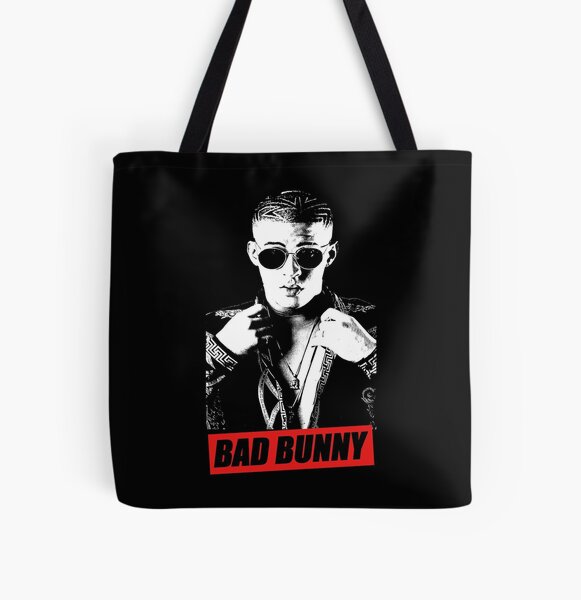 BAD BUNNY DESIGN All Over Print Tote Bag RB3107 product Offical Bad Bunny Merch