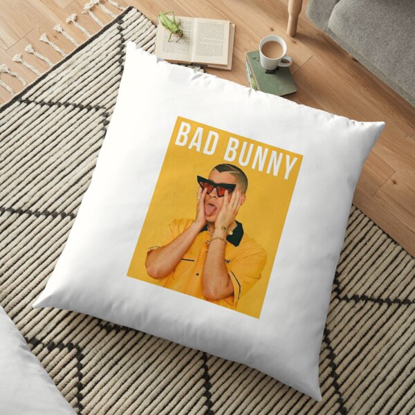 Bad Bunny Poster Floor Pillow RB3107 product Offical Bad Bunny Merch