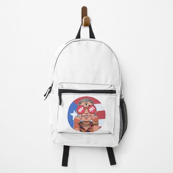 Bad Bunny Art Backpack RB3107 product Offical Bad Bunny Merch