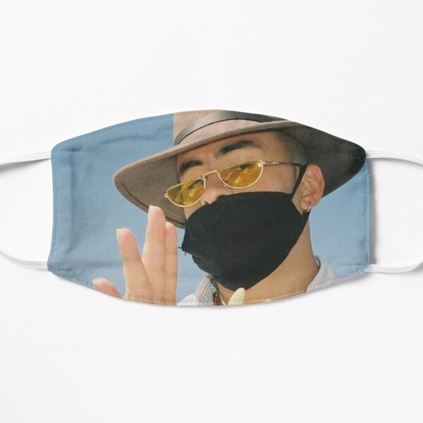 Bad bunny Flat Mask RB3107 product Offical Bad Bunny Merch
