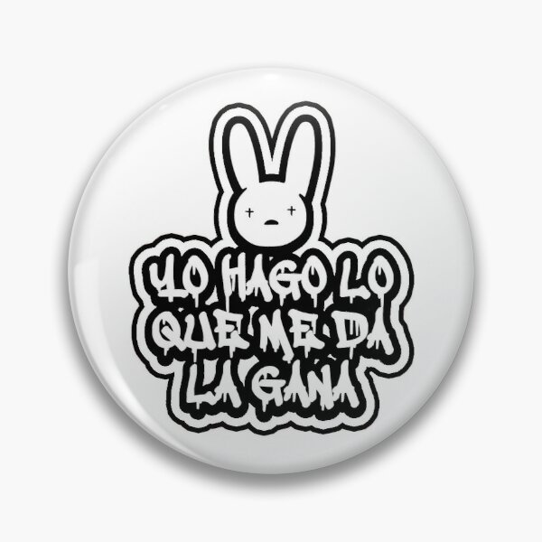 YHLQMDLG Pin RB3107 product Offical Bad Bunny Merch