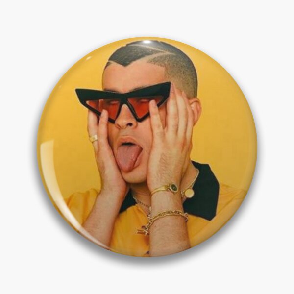 Bad Bunny Poster Pin RB3107 product Offical Bad Bunny Merch