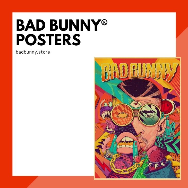 Bad Bunny Posters