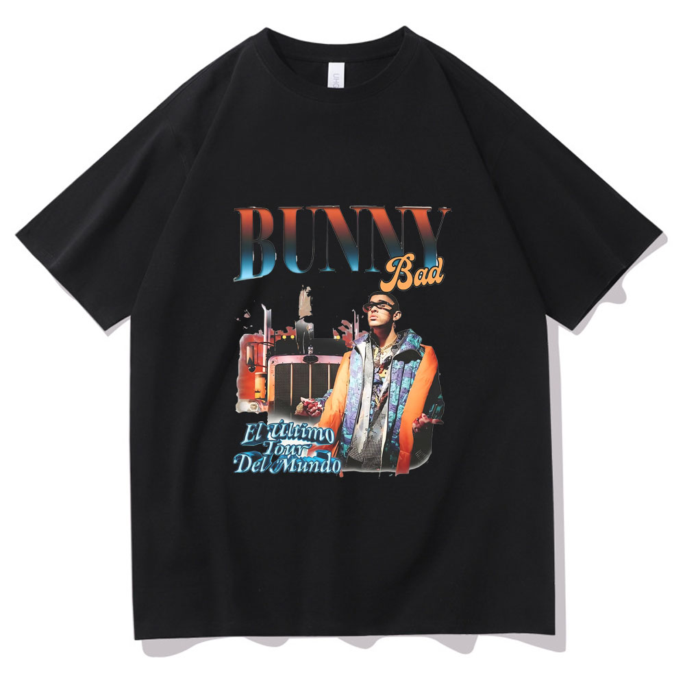 Bad Bunny T-shirts - Cool Rapper Bad Bunny Unisex Fashion T-shirt