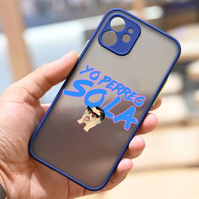 Yo Perreo Sola Bad Bunny Maluma Shockproof Phone Case for Iphone 13 11 12 Pro XS 6.jpg 640x640 6 - Bad Bunny Store